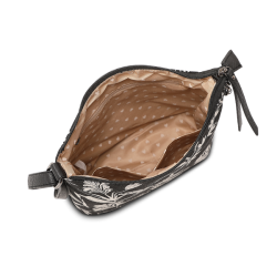 Lycke Flora Skuldertaske Sort Gobelin