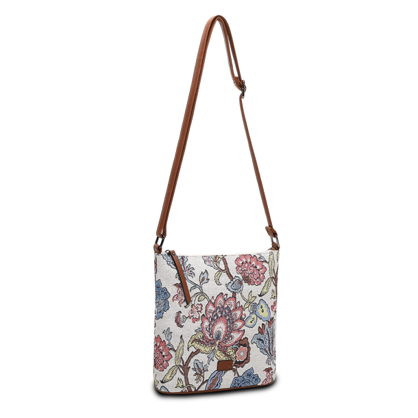 Lycke Flora Skuldertaske Multi Gobelin