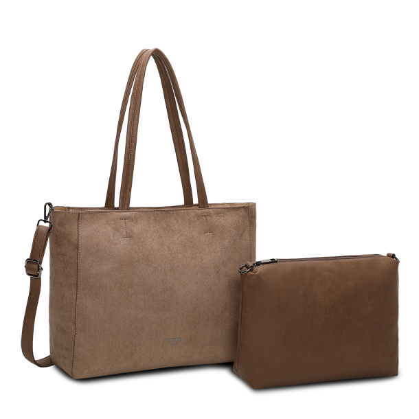 Lycke Carina Shopper Lysebrun