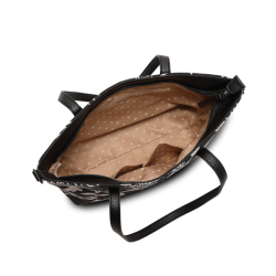 Lycke Flora Shopper Sort Gobelin