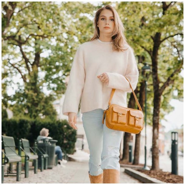 Lycke Oslo Hvaler Skuldertaske Mustard