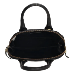 Micmacbags l�der h�ndtaske sort 