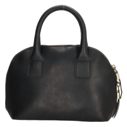 Micmacbags l�der h�ndtaske sort 