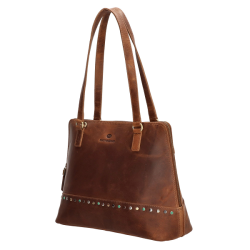 Micmacbags Lder Shopper Cognac 
