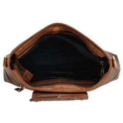 Micmacbags Masterpiece Skuldertaske Cognac