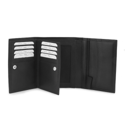 Sort herrepung i skind fra Pia Ries vist ben med rum