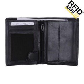 Pia Ries sort herrepung til mnter og kort