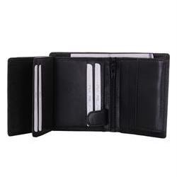 Pia Ries sort herrepung til mnter og kort