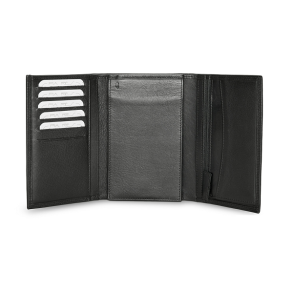 Pia Ries Stor Herrepung 3-Flj m/ Klap Sort 