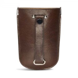 Brun ngleklokke i lder fra Pia Ries set fra bagsiden