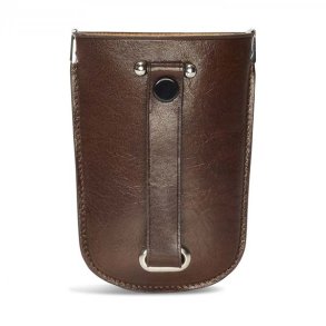 Brun ngleklokke i lder fra Pia Ries set fra bagsiden