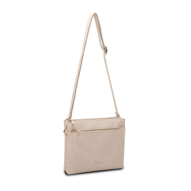Puccini Disa Skuldertaske Beige