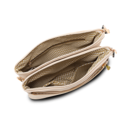 Puccini Disa Skuldertaske Beige