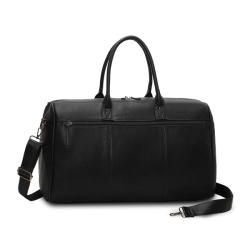 Puccini Mika weekendtaske sort – forside med hndtag og skulderrem