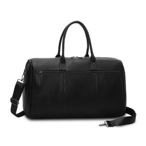 Puccini Mika weekendtaske sort – forside med hndtag og skulderrem