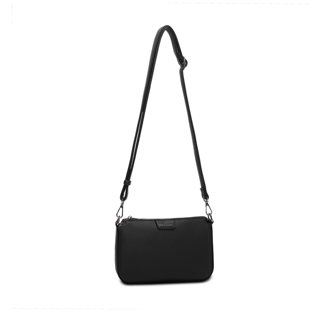 Puccini crossover taske i sort med justerbar skulderrem