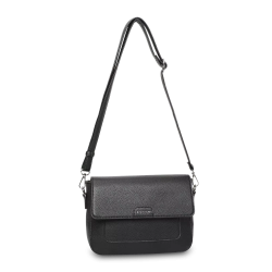 Puccini crossover taske i sort med justerbar skulderrem
