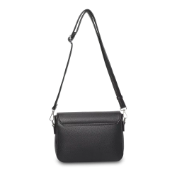 Bagside af Puccini crossover taske i sort kunstlder