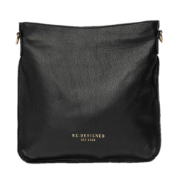 RE:DESIGNED Fillis Medium Skuldertaske Sort 