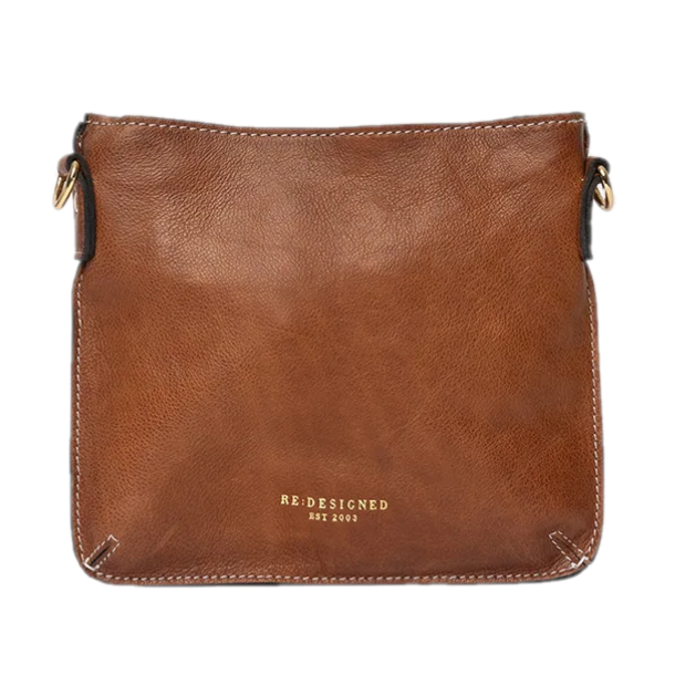 RE:DESIGNED Fillis Small Crossbody Skuldertaske Walnut 6146