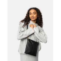 RE:DESIGNED Fosia Small Skuldertaske Sort