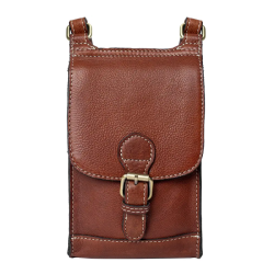 RE:DESIGNED Jeane Small Crossbody Cognac 