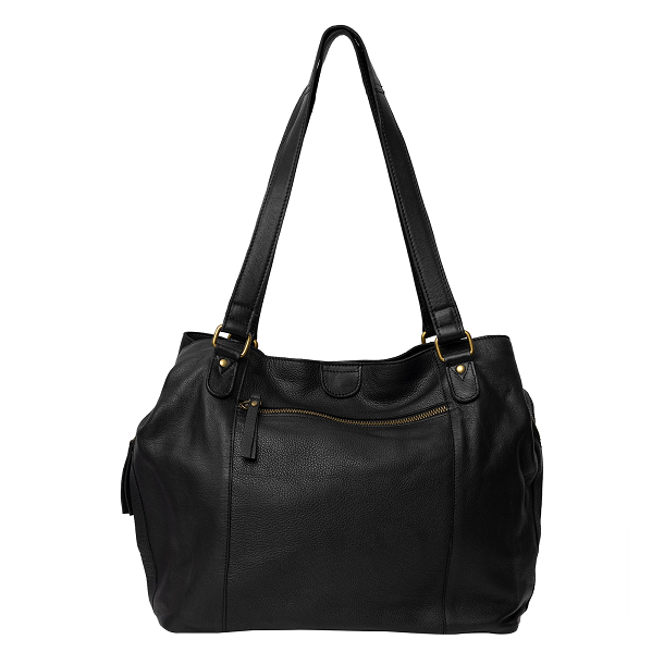 RE:DESIGNED Jess Big Skuldertaske Black