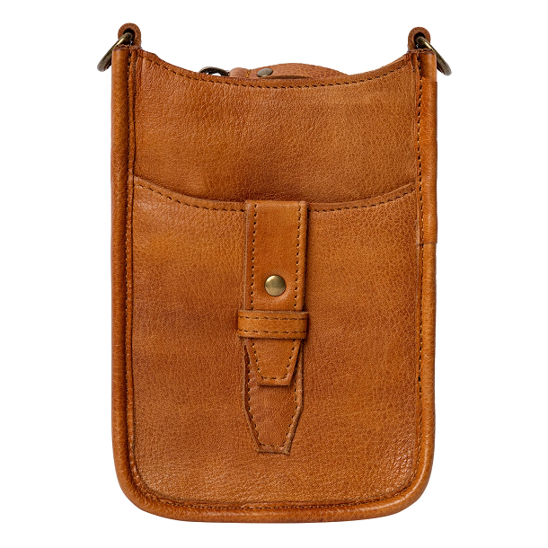 RE:DESIGNED Juna Small Crossbody Burned Tan