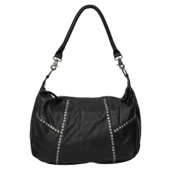 RE:DESIGNED Loni Big Skuldertaske sort