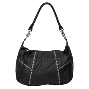 RE:DESIGNED Loni Big Skuldertaske sort