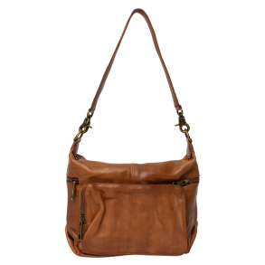 RE:DESIGNED Lula Big Skuldertaske Walnut 6420