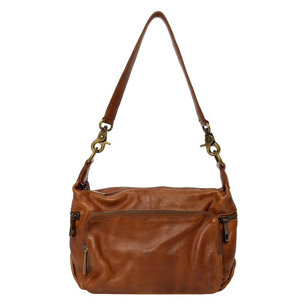 RE:DESIGNED Lula Small Skuldertaske Walnut 6421