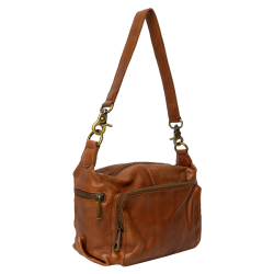 RE:DESIGNED Lula Small Skuldertaske Walnut 6421