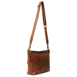 RE:DESIGNED Luzia Big Skuldertaske Walnut