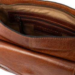 RE:DESIGNED Luzia Small Skuldertaske Walnut