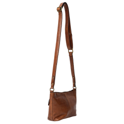 RE:DESIGNED Luzia Small Skuldertaske Walnut