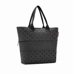 Reisenthel Shopper Glossy Dots Black