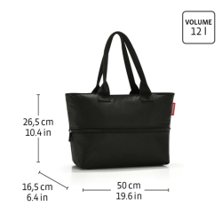 Reisenthel Shopper Glossy Dots Black