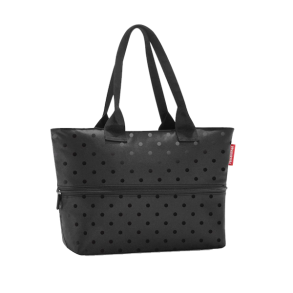 Reisenthel Shopper Glossy Dots Black