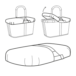 Reisenthel Carrybag Cover i sort