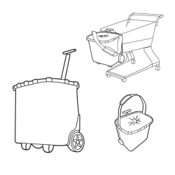 Reisenthel Carrycruiser Indkbsvogn Sort OE7003