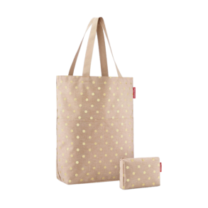 Reisenthel Cityshopper 2 Set Metallic Dots Coffee