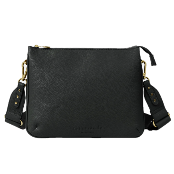 Rosemunde Andora Skuldertaske Black/Gold A0028-6050