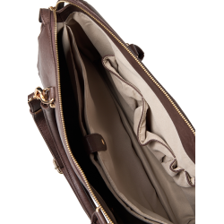 Rosemunde Arbejdstaske 14" Black/Silver