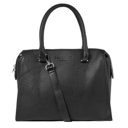 Rosemunde Arbejdstaske 14" Black/Silver