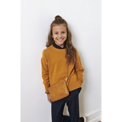 Rosemunde Lille Combi Clutch Sort/Guld 