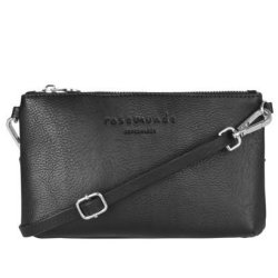 Rosemunde Lille Combi Clutch Sort/Slv