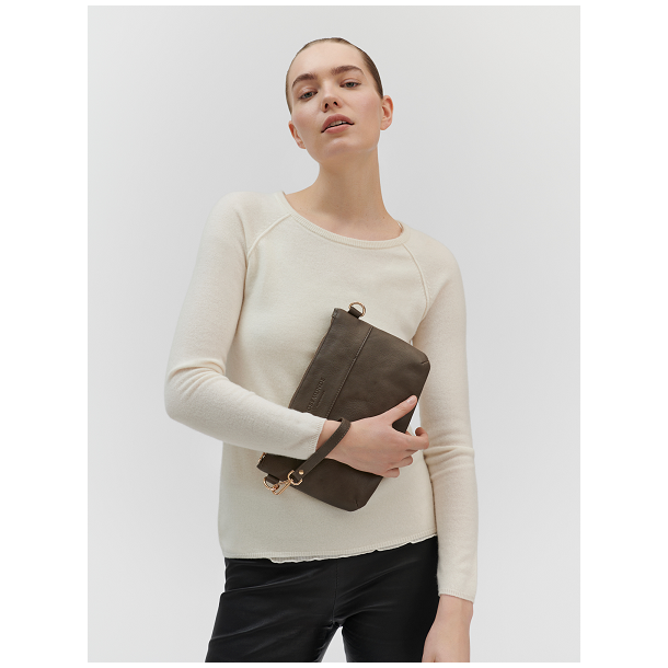 Rosemunde RBAndora Combi Clutch Grey/Black Oxid 