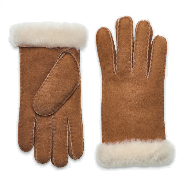 Rosemunde RHSydney Shearling Damehandsker Almond 100290-833