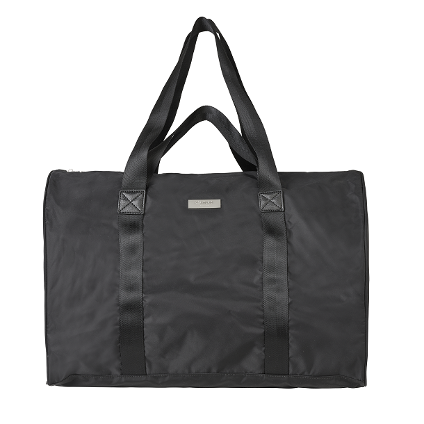 Rosemunde Recycled Weekendtaske 50 cm Black/Silver A0058-6090